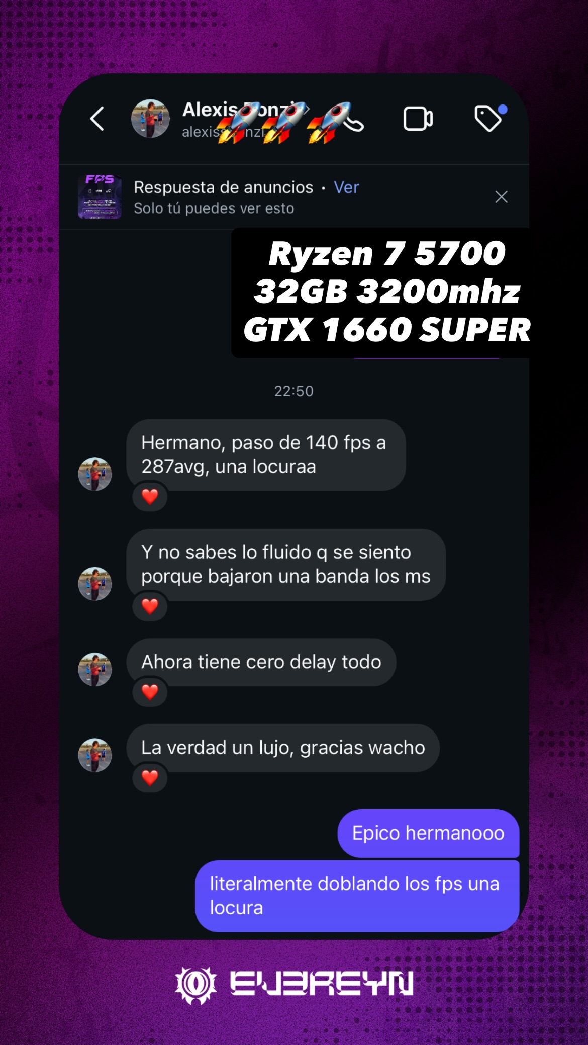 Feedback cliente